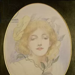 Ophelia, c. 1890 (watercolour on paper)