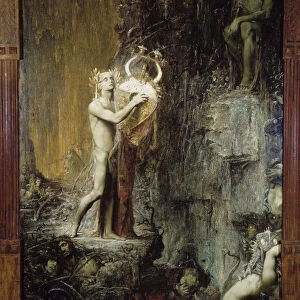 Orphee aux Hell Illustration for the opera "Orfeo"by Monteverdi, 1897 (oil on canvas)