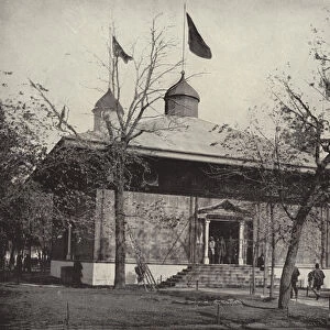 The Ottoman Pavilion (b / w photo)
