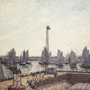 Outer Harbour and Cranes, Le Havre; Avant-port et Anse des Pilotes, Le Havre