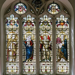 Oxford, Brasenose College Chapel, James Powell & Sons, Harry Ellis Wooldridge, St Cedda