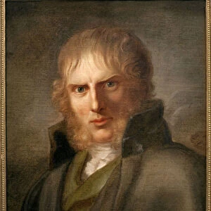 The painter Caspar David Friedrich (1774-1840). Painting by Gerhard von Kugelgen