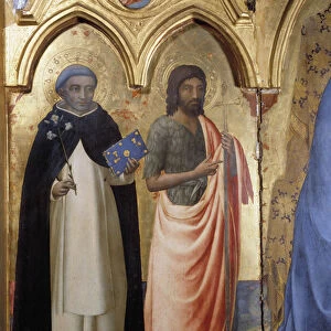 Pala di San Pietro rrepresenting the Virgin with Child and saints