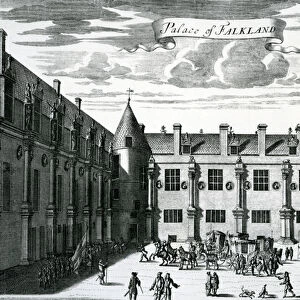 Palace of Falkland, from Theatrum Scotiae by John Slezer, published 1693