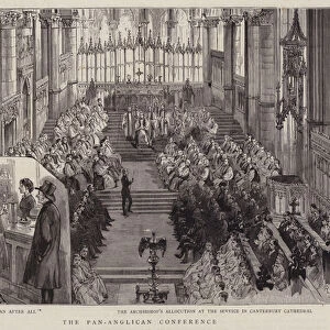 The Pan-Anglican Conference (engraving)