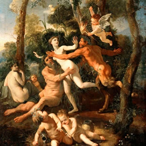 Pan and Syrinx, 1637 (oil on canvas)