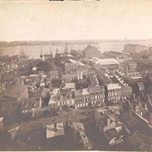 Panorama of Philadelphia, east-southeast view, January 1870 (albumen print)