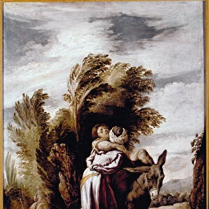 Parable of the Good Samaritan (oil on canvas, 17th century)