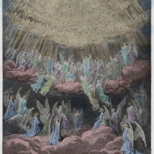 Paradiso, Canto 27 : The heavenly host singing "Gloria In Excelsis Deo"