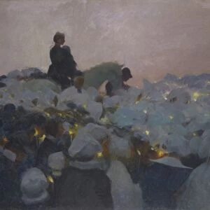 Pardon in Brittany, 1896 (oil on canvas)