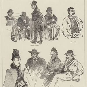 The Parnell Inquiry Commission (engraving)