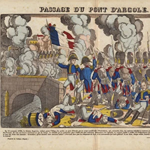 Passage Du Pont D Arcole (coloured engraving)