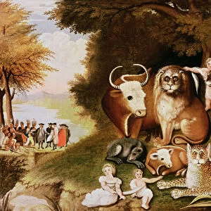 The Peaceable Kingdom, 1832-34 (see also 84503)