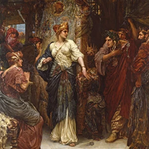 Penelope and the Suitors, 1900 (oil on canvas)