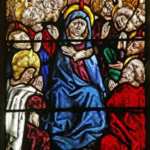 Pentecost, 1461 (stained glass)