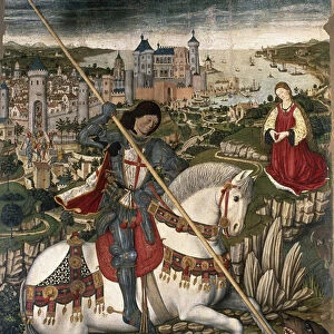 Pere Nicard, Sant Jordi (St. George), 1470