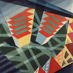 Perspectives in Flight, c. 1926 (oil on canvas)