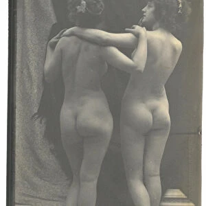 Pettigrew sisters, 22 August 1891 (platinum print)