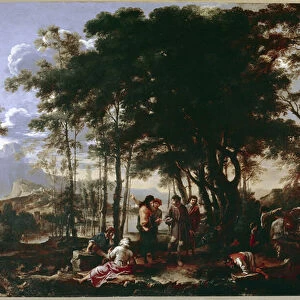 The Philosophers Wood (oil on canvas, 1645-1648)