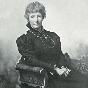 Photograph of Helen Allingham (b / w photo)