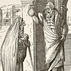 A physician in the 16th century, from Science and Literature in the Middle Ages