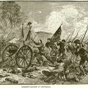 Picketts Charge at Gettysburg (engraving)