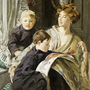The Picture Book, 1911 (oil on canvas)