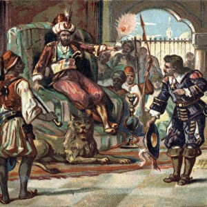 Pierre Porcon de La Barbinais, captain of frigate, was taken prisoner by the dey of