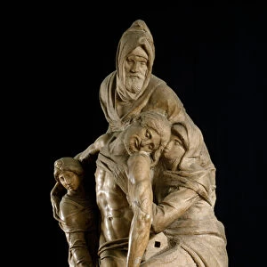 Pieta Bandini. Marble sculpture, 1553