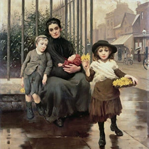 The Pinch of Poverty, 1891