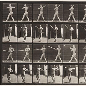 Plate 274. Base-ball; Batting, 1885 (collotype on paper)