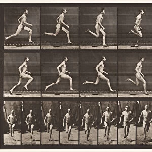 Plate 60. Running at a Half-Mile Gait (Shoes), 1872-1885 (collotype on paper)
