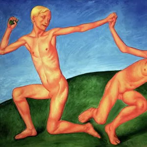 The Playing Boys, 1911 (oil on canvas)