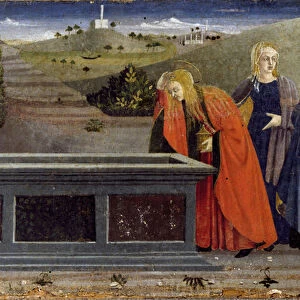 Polyptych of the Misericordia: The Three Maries, 1445-1460 (painting on wood)