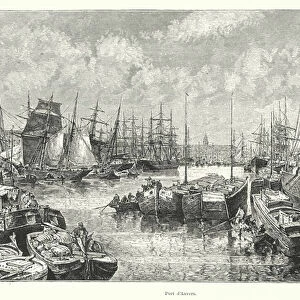 Port d Anvers (engraving)