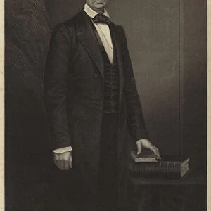 Portrait of Abraham Lincoln (engraving)