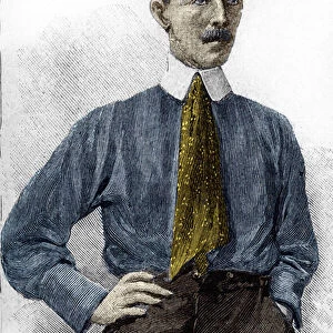 Portrait of Alberto Santos-Dumont (1873-1932), Brazilian aeronautic artist