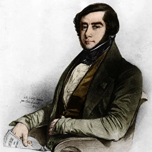Portrait of Alcide Dessalines d Orbigny (1802-1857), French naturalist