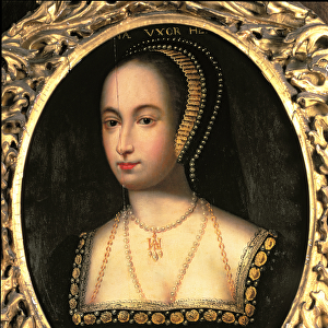 Portrait of Anne Boleyn (c. 1507-36), 1533 (oil on panel)