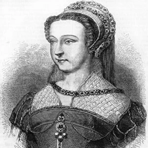 Portrait of Anne d Este, wife of Francois de Guise, then of the Duke of