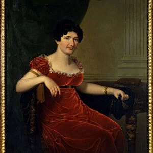 Portrait of Antonietta Fagnani Arese (1778-1847), beloved woman of Italian poet Ugo