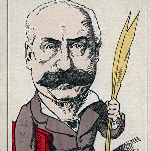 Portrait of Arthur Arnould (1833-1895), a French journalist and politician