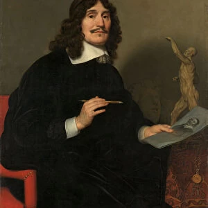 Portrait of an Artist, 1655 (oil on canvas)