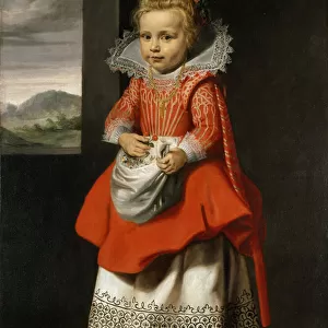 Portrait of the artists daughter, Magdalena de Vos, c. 1623-24 (oil on canvas)
