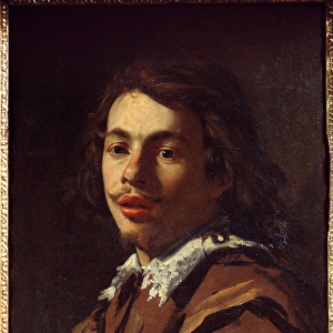 Portrait of Aubin Vouet (1595-1641), brother of the painter - Painting by Simon Vouet