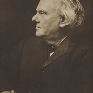 Portrait of August Wilhelm Bach (b / w photo)
