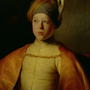Portrait of a Boy in Persian Dress