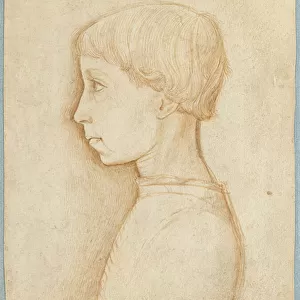 Portrait of a Boy in Profile, c. 1440 (pen and brush with brown ink on paper)