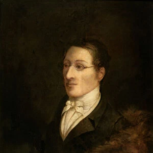 Portrait of Carl Maria Friedrich Ernst von Weber (1786-1826), German composer and pianist