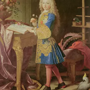 Portrait of Charles of Bourbon, c. 1725-35 (oil on canvas)